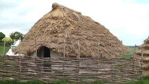 Neolithic House at Old Sarum, Wiltshire