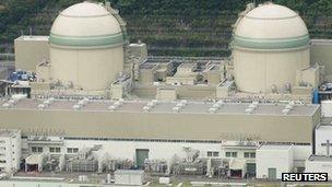 File photo: Kansai Electric Power Company's Takahama nuclear power plant in Takahama town, Fukui prefecture, 27 June 2013