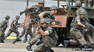 South Korean army