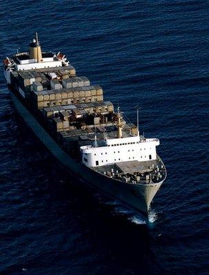 Library photo of a merchant vessel (Image: EyeWire)