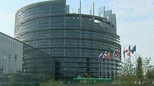 European Parliament at Strasbourg