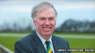 Bill Cowling, honorary show director, Great Yorkshire Show