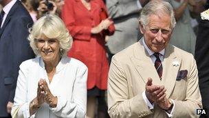 The Duke and Duchess of Cornwall