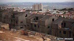 West Bank settlement of Ariel (file photo)