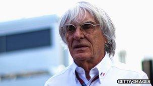 Bernie Ecclestone - file pic