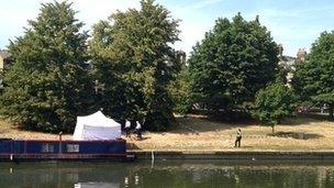 Police near Jesus Green investigating deaths of two people