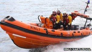 Hartlepool inshore lifeboat