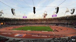 London Olympic stadium