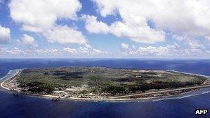 Island of Nauru (file image)