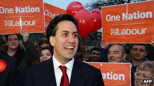 Labour leader Ed Miliband