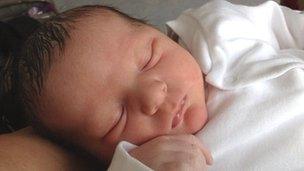 Charlotte Elizabeth Rose, born 14:15