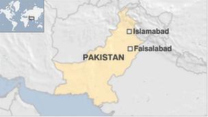 Map of Pakistan