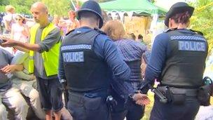 Balcombe protest