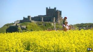 Bamburgh Castle, Northumberland