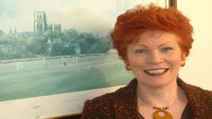 Ellen Johnson, cricket and executive secretary, Durham County Cricket Club