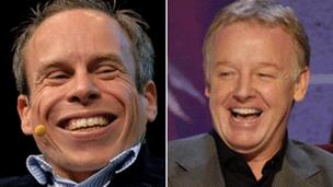 Warwick Davis and Les Dennis