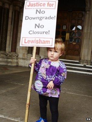 Lewisham Hospital protest