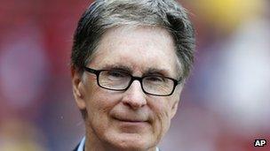 John W Henry, Boston Red Sox owner, 11 May 2013