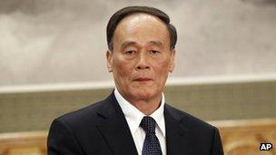 File photo: Wang Qishan