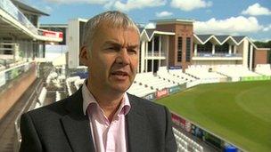 Durham County Cricket Club chief executive David Harker