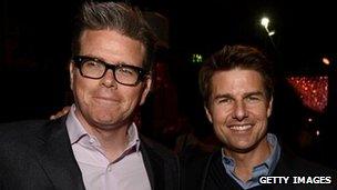 Christopher McQuarrie and Tom Cruise