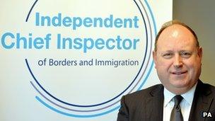 John Vine, Chief Inspector of Borders and Immigration