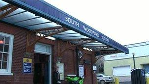 South Woodford station