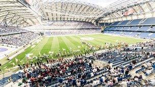 Homeless World Cup stadium