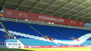 Cardiff City's Canton Stand has been sponsored by Visit Wales