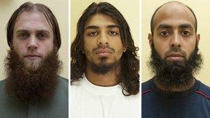 Richard Dart, Imran Mahmood and Jahanfir Alom