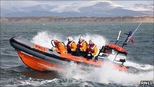 Criccieth RNLI lifeboat