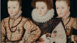 Three Unknown Elizabethan Children