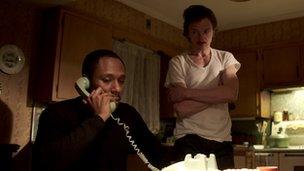 Mos Def and John Hawkes in Life of Crime