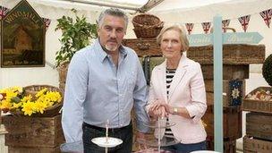 Paul Hollywood and Mary Berry