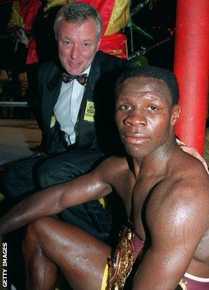 Chris Eubank and Barry Hearn