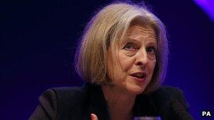 Home Secretary Theresa May