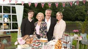 Sue Perkins, Mary Berry, Paul Hollywood, Mel Giedroyc