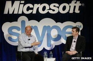 Microsoft Skype takeover