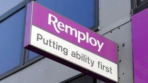 A Remploy sign