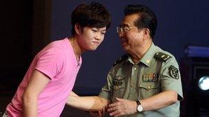 Li Tianyi, the son of high-profile Chinese army general Li Shuangjiang (left), has denied rape charges