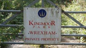 Land owned by Kingmoor Park Properties Ltd on Wrexham Industrial Estate