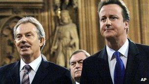 Tony Blair and David Cameron