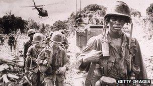 US troops in Vietnam war