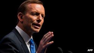 Tony Abbott, pictured August 2013