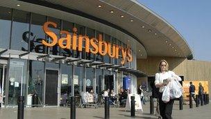 A Sainsbury's store