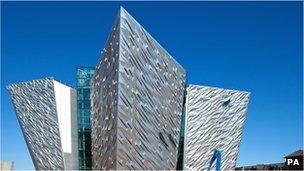 The focal point of the Titanic Quarter is the visitors' centre