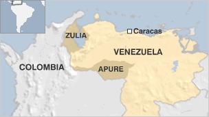 Map of Venezuela