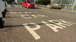 Parking at the William Harvey Hospital