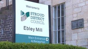 Stroud District Council headquarters at Ebley Mill