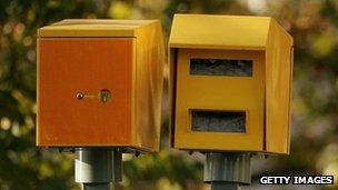 Speed cameras (file pic)